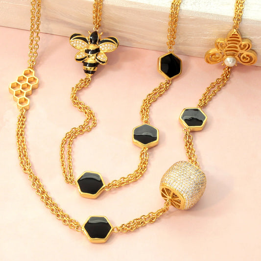 Beehive Necklace