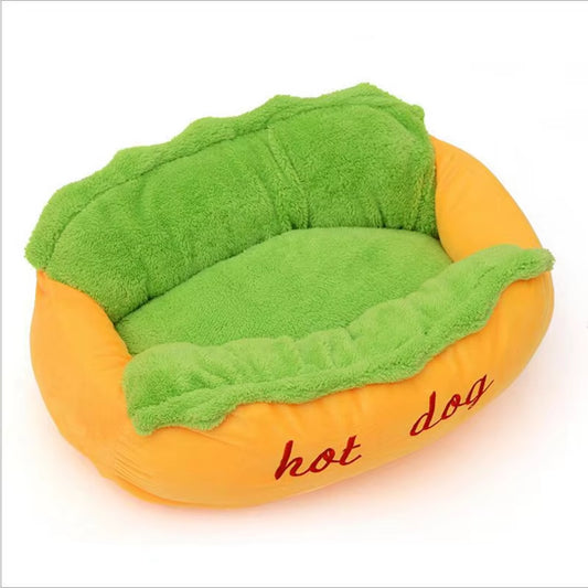 Hot Pet Dog Puppy Dog Bed Various Size Large Dog Lounger Bed Kennel Mat Soft Fiber Warm Soft Bed House Product for Dog and Cat