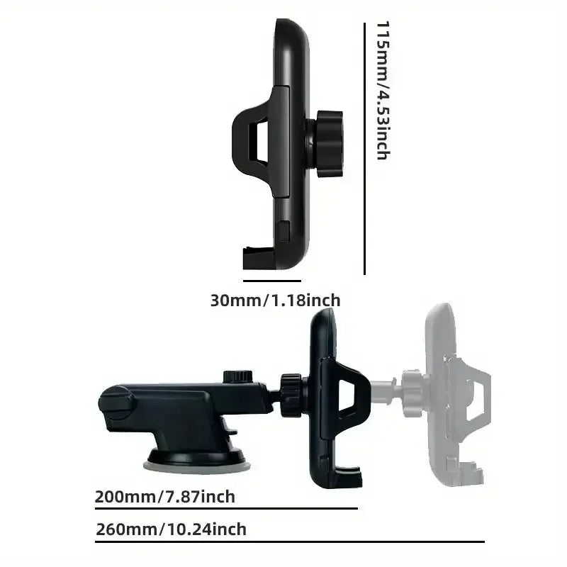 Car Phone Holder Mount Stand Sucker Suction Cup Air Vent Smartphone Mobile Cell Support in Car Bracket for iPhone Samsung Xiaomi