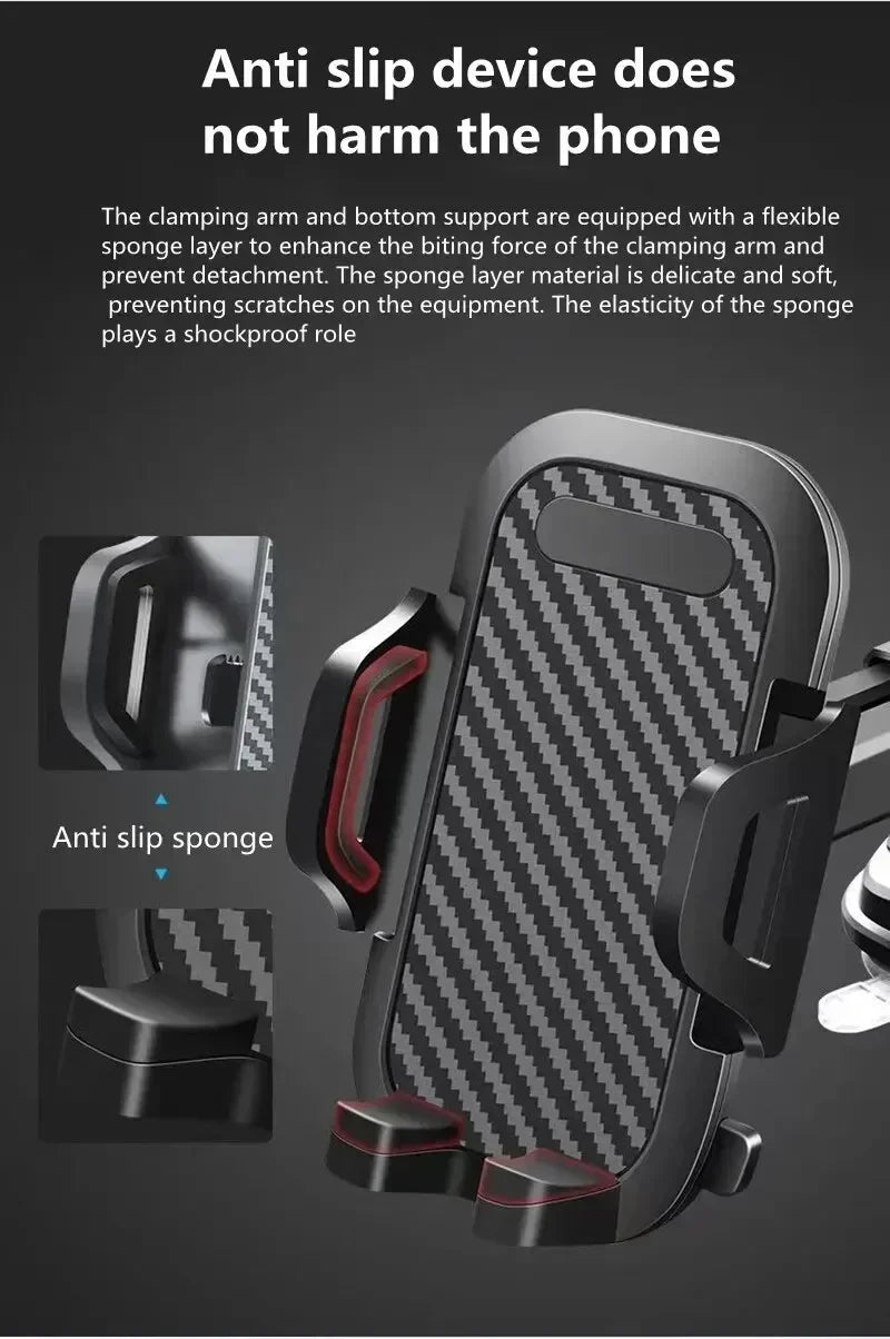 Car Phone Holder Mount Stand Sucker Suction Cup Air Vent Smartphone Mobile Cell Support in Car Bracket for iPhone Samsung Xiaomi