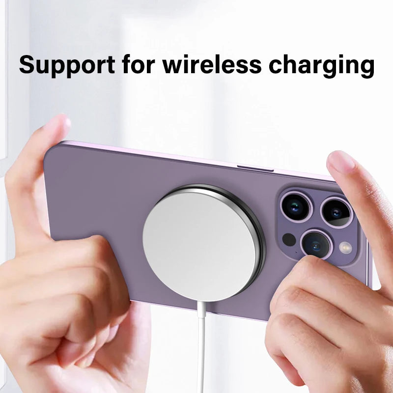 For MagSafe Phone Magnetic Finger Ring Holder for Iphone 12 13 Pro Max Mini Magnet Phone Stand Grip Mount Smartphone Accessories